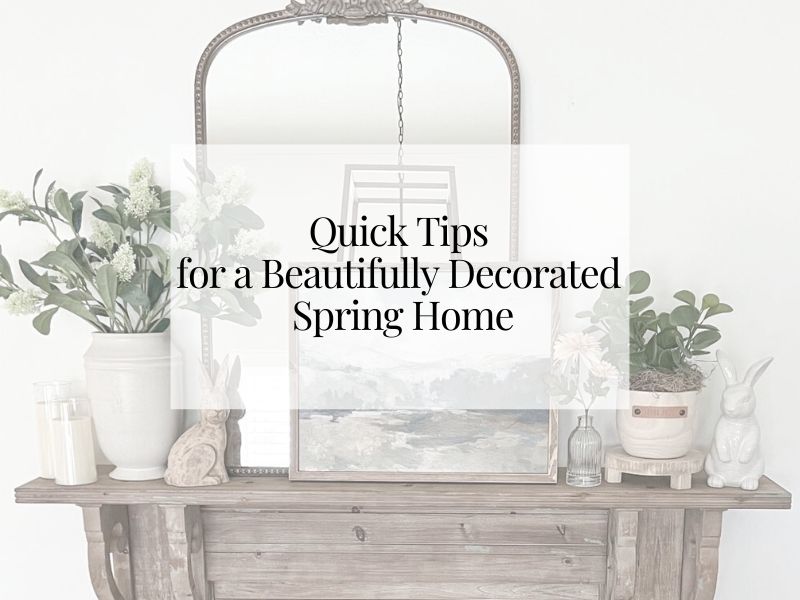 Spring Home Decorating Tips